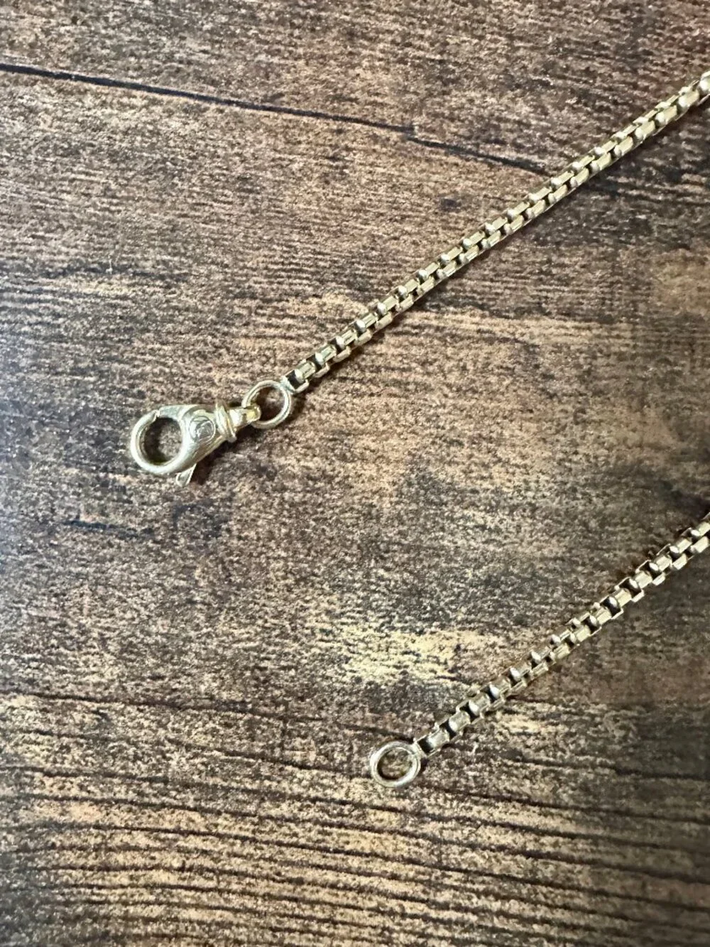 David Yurman Box Chain Necklace in 18K Yellow Gold - 2.7mm - 22